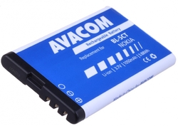 AVACOM Baterie do mobilu Nokia 6303, 6730, C5, Li-Ion 3,7V 1050mAh (náhrada BL-5CT)