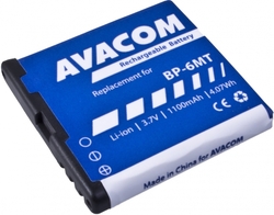 AVACOM Baterie do mobilu Nokia E51, N81, N81 8GB, N82, Li-Ion 3,6V 1100mAh (náhrada BP-6MT)