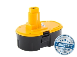 AVACOM DEWALT DE9096 Ni-MH 18V 3000mAh, články PANASONIC