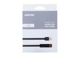 AVACOM MIC-40K kabel USB - Micro USB, 40cm, černá