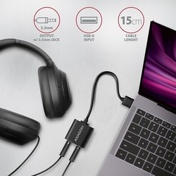 AXAGON ADA-12, USB 2.0 - externí zvuková karta