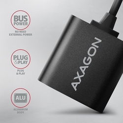 AXAGON ADA-12, USB 2.0 - externí zvuková karta