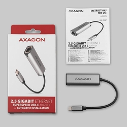 AXAGON ADE-25RC USB-C 3.2 Gen 1 - 2.5 Gigabit Ethernet