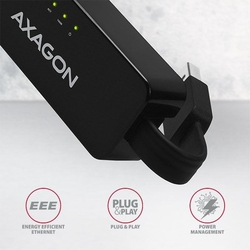 AXAGON ADE-XR externí USB 2.0 Ethernet Adapter