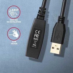 AXAGON ADR-205 USB repeater kabel 5m