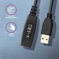 AXAGON ADR-210 USB repeater kabel 10m