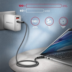 AXAGON BUCM432-CM10AB, NewGEN+ kabel USB-C <-> USB-C, 1m