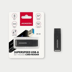 AXAGON CRE-S2N, USB-A 3.2 Gen 1 čtečka