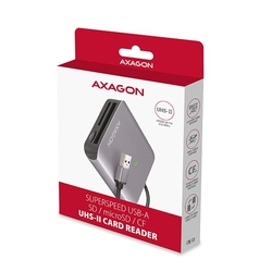 AXAGON CRE-S3 SuperSpeed USB-A UHS-II čtečka