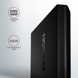 AXAGON EEM2-UB2 USB-C 10Gbps - M.2 NVMe SSD ARROW box, černý