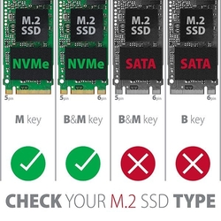 AXAGON EEM2-UG2 USB-C M.2 NVMe box, stříbrný