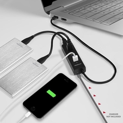 AXAGON HUE-S2B 4x USB3.0 Charging hub