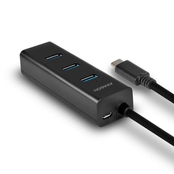 AXAGON HUE-S2C USB-C 4x USB3.0 Charging hub