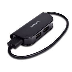 AXAGON HUE-X4B USB Ready hub, černý