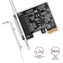 AXAGON PCEA-P1N, PCIe řadič - 1x paralelní (LPT)