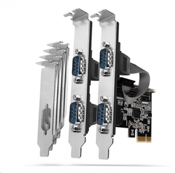 AXAGON PCEA-S4N, PCIe řadič - 4x sériový port