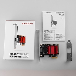 AXAGON PCEE-GIX PCIe Gigabit Ethernet