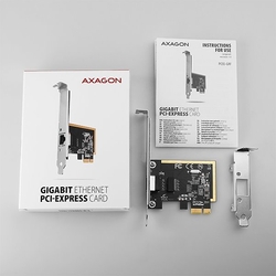 AXAGON PCEE-GRF PCIe Gigabit Ethernet