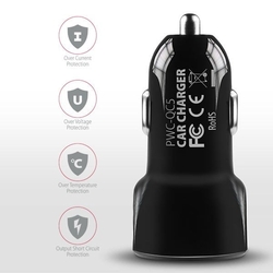 AXAGON PWC-QC5 QC3.0 + 2.4A car charger