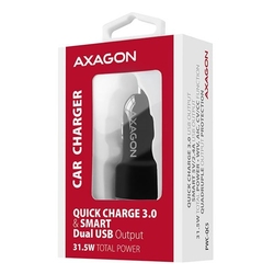 AXAGON PWC-QC5 QC3.0 + 2.4A car charger