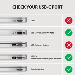 AXAGON RVC-HI2M, USB-C -> HDMI 2.0a redukce / adaptér, 4K/60Hz HDR10