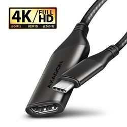 AXAGON RVC-HI2M, USB-C -> HDMI 2.0a redukce / adaptér, 4K/60Hz HDR10