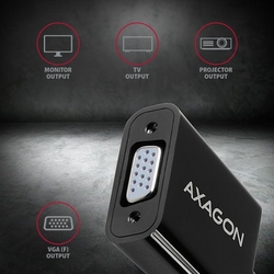 AXAGON RVH-VGN HDMI > VGA adaptér