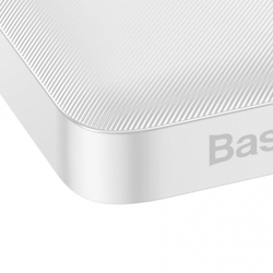 Baseus Bipow powerbanka s digitálním displejem 10000mAh 20W bílá