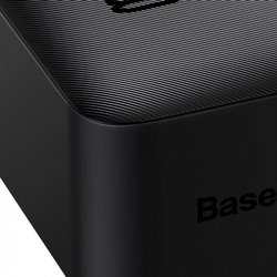 Baseus Bipow powerbanka s digitálním displejem 30000mAh 15W černá