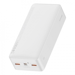 Baseus Bipow powerbanka s digitálním displejem 30000mAh 20W bílá