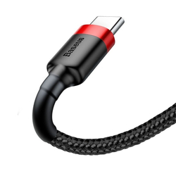 Baseus Cafule kabel USB-C 2A 2m (červeno-černý)