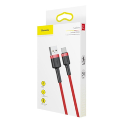 Baseus Cafule kabel USB-C 2A 2m (červený)