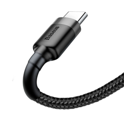 Baseus Cafule kabel USB-C 2A 2m (šedo-černý)