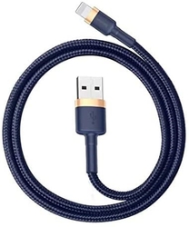 Baseus Cafule nabíjecí/datový kabel USB na Lightning 2,4A 1m, zlatá-modrá