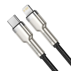 Baseus Cafule Series nabíjecí/datový kabel USB-C na Lightning PD 20W 0,25m, černá