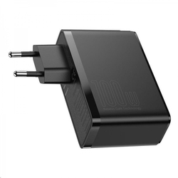 Baseus GaN2 Pro rychlonabíjecí adaptér 2x USB-C + 2x USB-A 100W černá