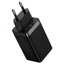 Baseus GaN5 Pro rychlonabíjecí adaptér 2x USB-C + USB-A 65W černá