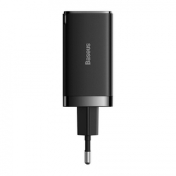 Baseus GaN5 Pro rychlonabíjecí adaptér 2x USB-C + USB-A 65W černá