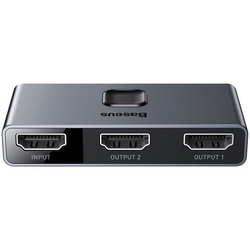 Baseus Matrix HDMI Splitter 2v1 / 1v2 šedá