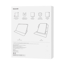 Baseus Minimalist Series magnetický kryt na Apple iPad 10.2'', černá