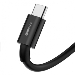 Baseus Superior Series rychlonabíjecí kabel USB/USB-C 66W 1m černá