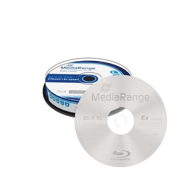 BD-R MediaRange Blu-ray 50GB 6x (10pack)