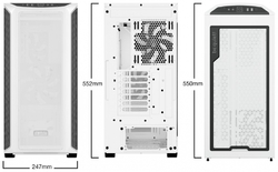 Be quiet! SHADOW BASE 800DX White