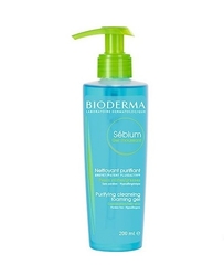 Bioderma Sébium Gel Moussant čisticí gel pro mastnou a smíšenou pleť 200 ml