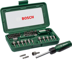 Bosch 46dílná sada se šroubovákem (2.607.019.504)