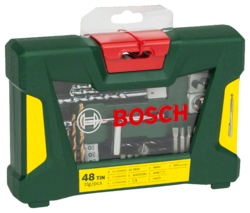 Bosch 48dílná sada vrtáků a bitů V-Line TiN s teleskopickým magnetem (2.607.017.314)