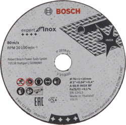 Bosch Expert for Inox 5 ks × 76 × 1 × 10 mm (2.608.601.520)