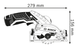 Bosch GKS 12V-26 Professional Akumulátorová okružní pila 