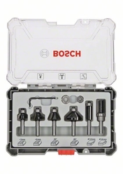 Bosch Sada fréz s 8mm vřetenem Trim&Edging, 6 ks (2.607.017.469)