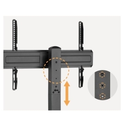 Brateck Univerzální stojan LDT03-23L pro TV 37"-70"otočný stolní